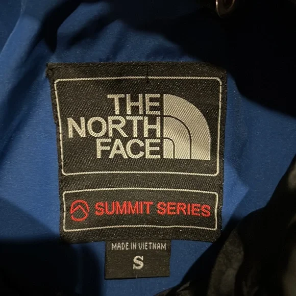 The North Face Blue & Black Men’s Raintex Winter Coat w/Removable Inner Fleece